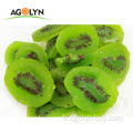 Snack sain des fruits de fruits de kiwi séchés verts